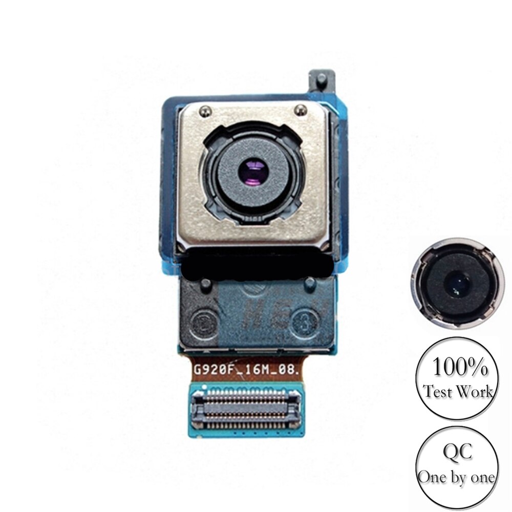Cxhkrr Voor Samsung Galaxy S6 G920 G920F Terug Achteruitrijcamera Module Grote Belangrijkste Camera
