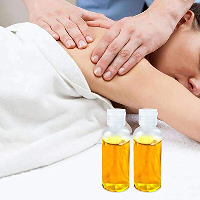 50pcs 50/60/100ml Empty Lotion Bottle Refillable Clear Plastic Small Liquid Bulk Containers for Travel Lotion Shampoo