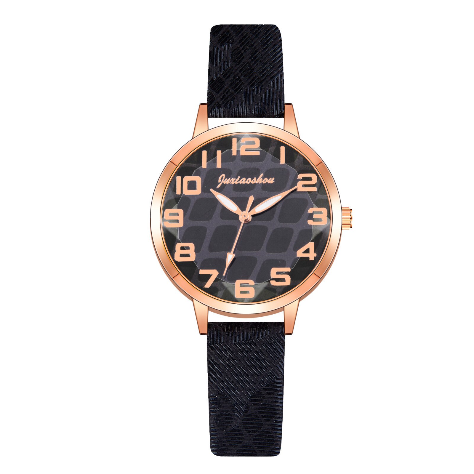 2021 gorąca sprzedaż zegarki damskie modne zegarki zegary zegarki skórzane swobodne sukienki nadgarstek kryształ Jewe Женские Часы 2021: H