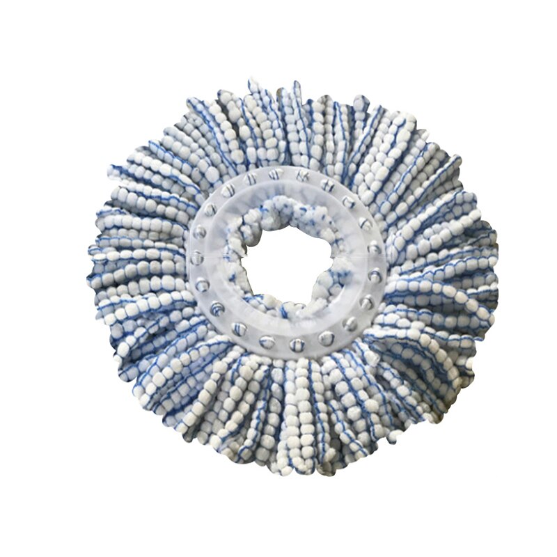 Microfiber Mop Head For 360° Rotating Spin Mop Bucket Dry Wet Cleaning