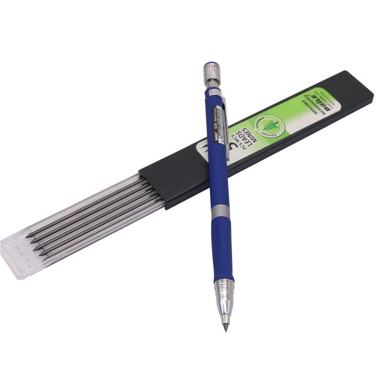 1 pcs Plastic Metalen Automatische Potlood Mechanische Schets Potlood Tekening Schets Activiteit Potlood Student School Kantoorbenodigdheden: 1 pcs blue