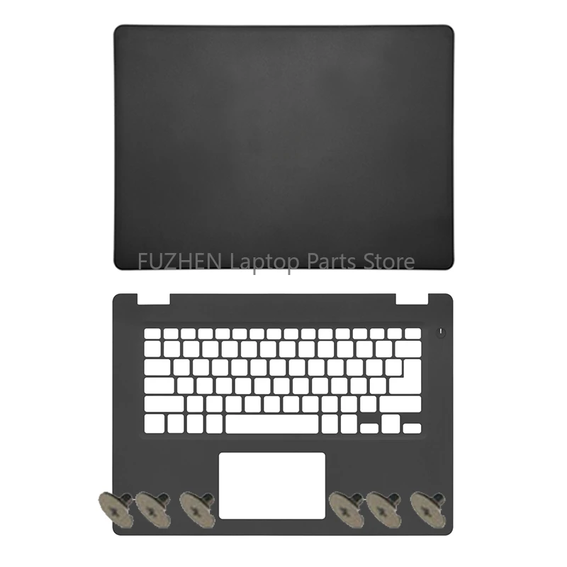 NOWOŚĆ Dla Dell Latitude 3490 L3490 E3490 P89G LCD Tylna pokrywa Przednia ramka Palmrest Dolna obudowa Górna tylna pokrywa Górna obudowa: Ciemny zielony