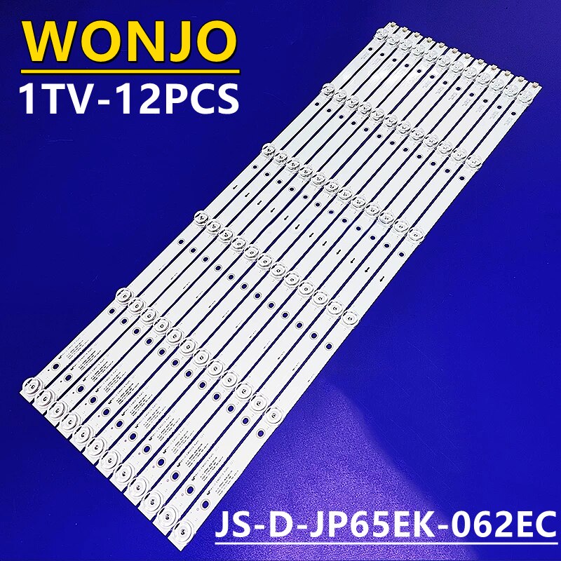 Led-hintergrundbeleuchtungsstreifen, 6 lampen, 645mm für 65 r , 4 65 , 14a 65 3, 65 ai, 4a js-d 061ec e65 -jp65eu-062ec eu, 1000 ds65 m, 75-ds01-v01 dsbj-wg