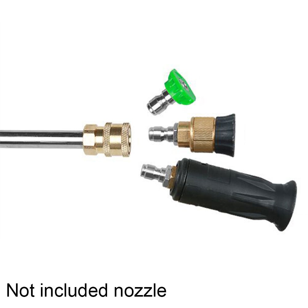 High Pressure Curved Washer Stainless Steel Gutter Cleaner Durable Wand Lance Accessory Anti-Corrosion Kit Elbow Rod Water Pumps