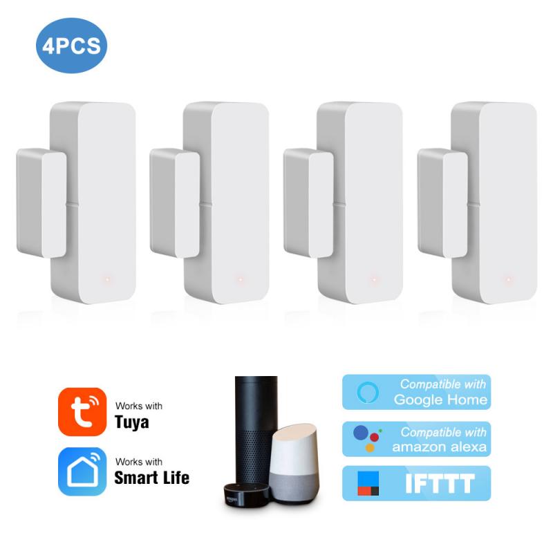 Wireless Door Window Sensors Alarm Entry Burglar Standalone Magnetic Independent Home Big Decibel Security 90dB Alarm Guardian