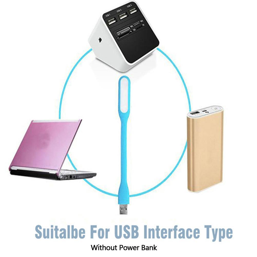 Mini Flexible USB Led USB Light Table Lamp Gadgets usb hand lamp For Power bank PC laptop notebook Android phone OTG cable