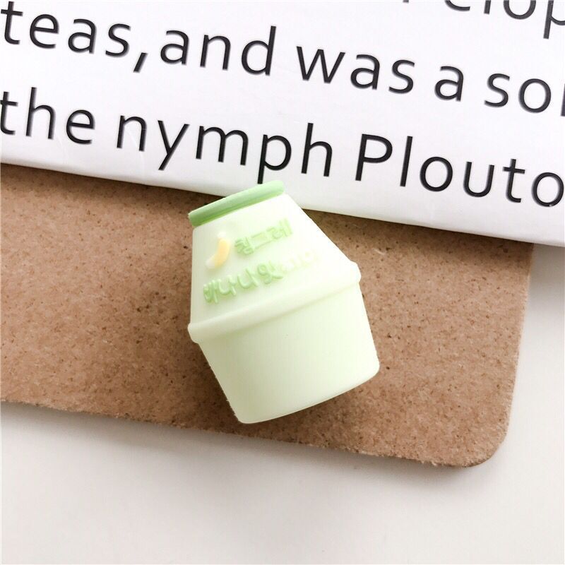 Cable Bite Protector for Iphone Cable Winder Phone Holder Accessory Cable Biters Squishy Doll Model Fruit Drink Avocado Durian: Purple 