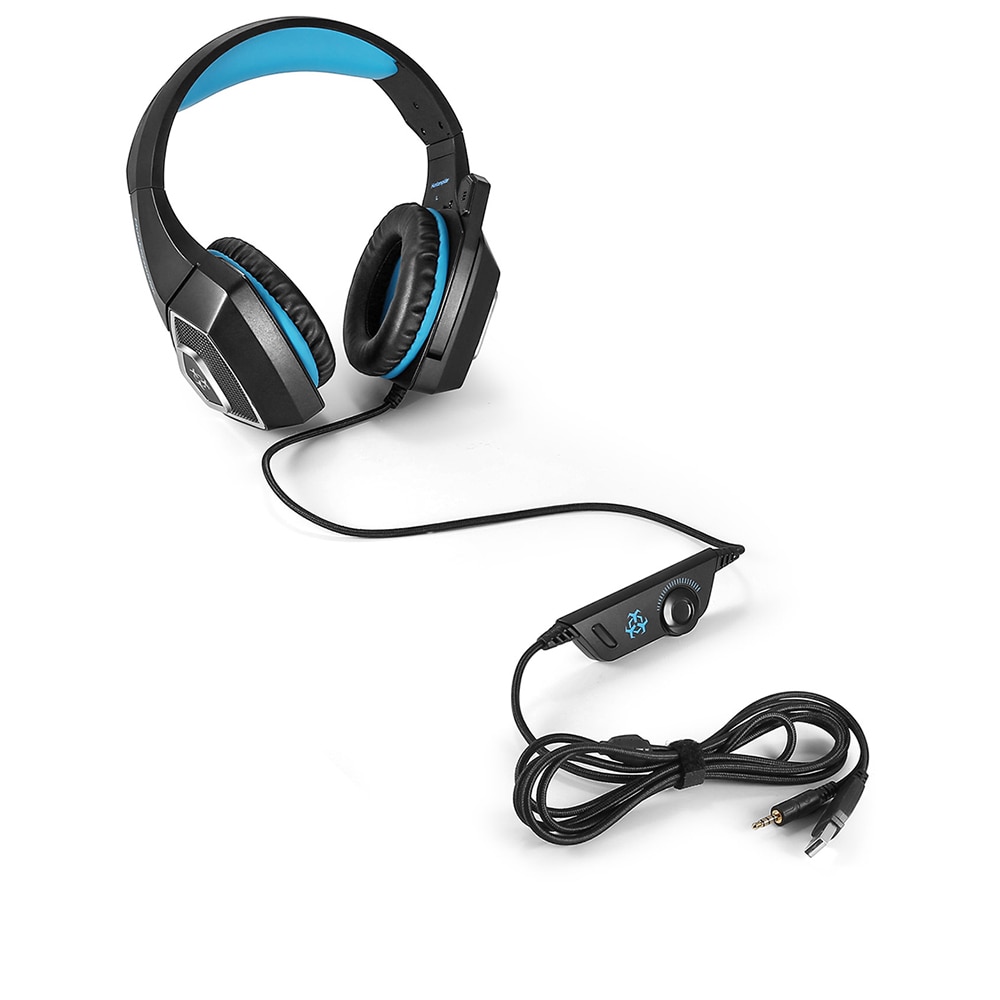 V1 Gaming Headset Gamer Hoofdtelefoon 7.1 Surround Sound Stereo Oortelefoon Usb Microfoon Breathing Led Light Pc Gamer