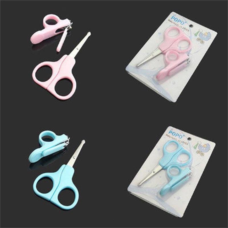 precioso Mini bebé cuidado de uñas práctica Clipper recortador de azul Rosa conveniente diario Set de cuidado de uñas de bebé