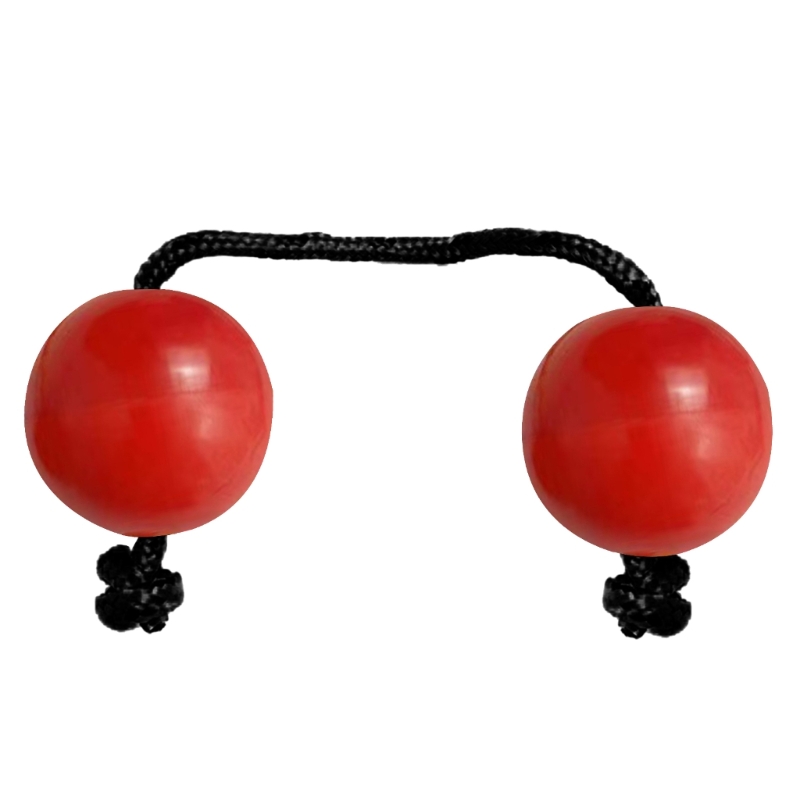 Aslatuas Rhythmic Ball Kashaka Shaker Instrument Classical African Shaker Rattle: Red