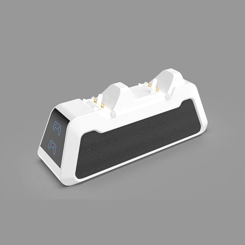 Doppelladestation mit griff für  ps5 gamepads, zubehör-basishalterung, adapterladegerät