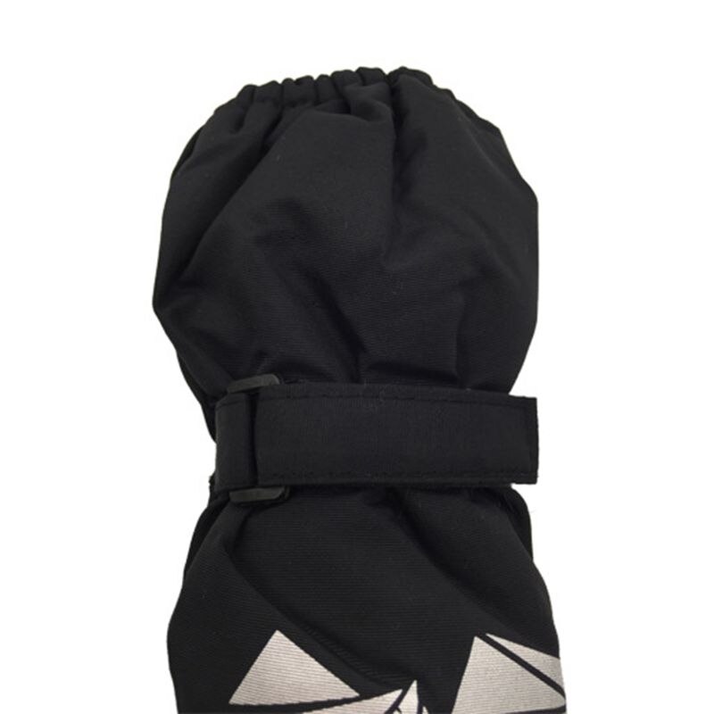 freundlicher Winter Warme Handschuhe Jungen Mädchen Geometrische Druck Dicken Fäustlinge Winddicht Wasserdichte draussen Ski Handschuh