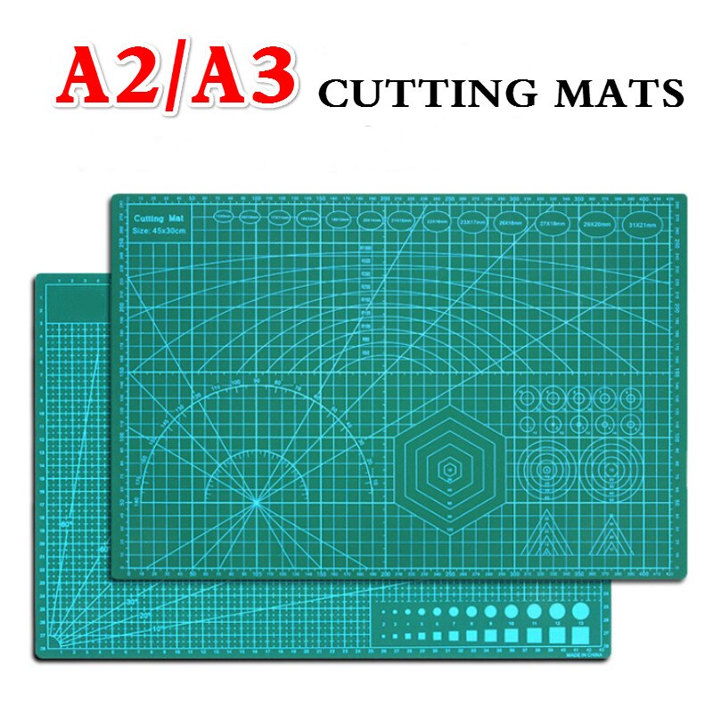 A3/A2 Snijden Matten Patchwork Cut Pad Student Desktop Art Snijden Matten Patchwork Gereedschap Diy Hulpmiddel Snijplank Dubbele dubbelzijdige