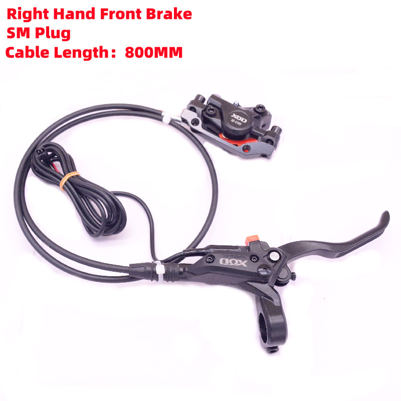 XOD Ebike bicicleta freno de disco hidráulico control de potencia eléctrica palanca de cambios freno de disco freno de bicicleta hidráulico enchufe SM