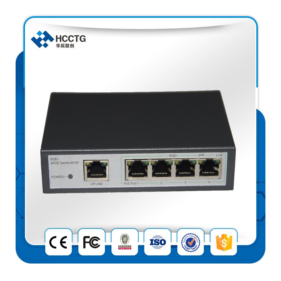 Vlan Function Network Switch For Video Surveillance HCC-204EP-E