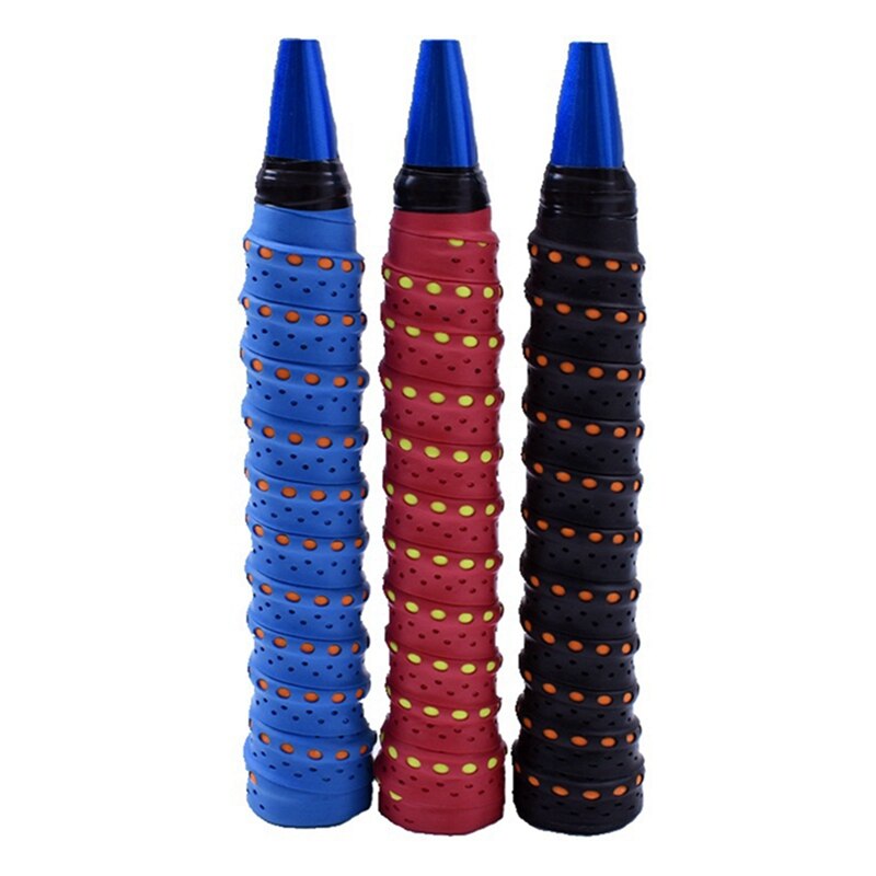 1Pc Anti-slip Breathable Sport Over Grip Sweatband Tennis Overgrips Tape Badminton Racket Grips Sweatband