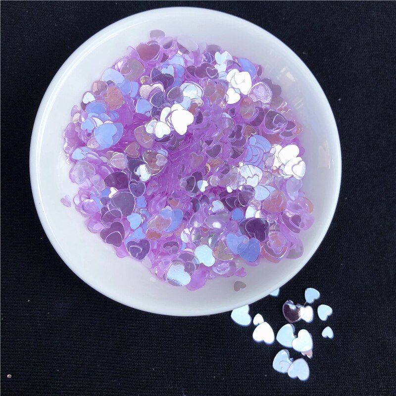 Rose Crystal 3mm 4mm 6mm Multi Size 3000 stks Liefde Hart Vorm Losse Pailletten Pailetten voor Nagels art, bruiloft decoratie confetti