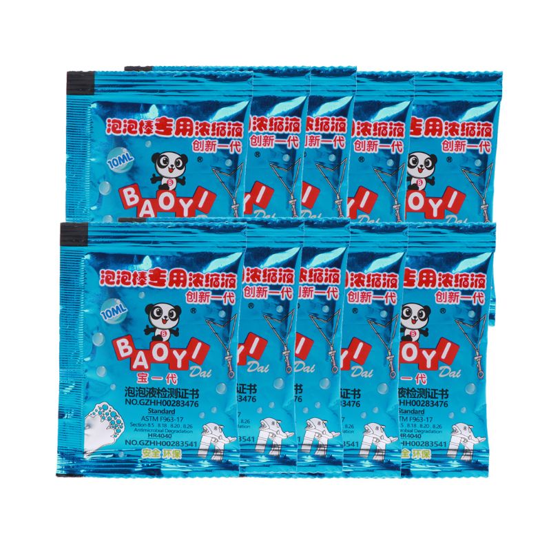 Neue 100ml Konzentrat Blasen Flüssigkeit Seife Wasser blasiert Zubehör L9CD