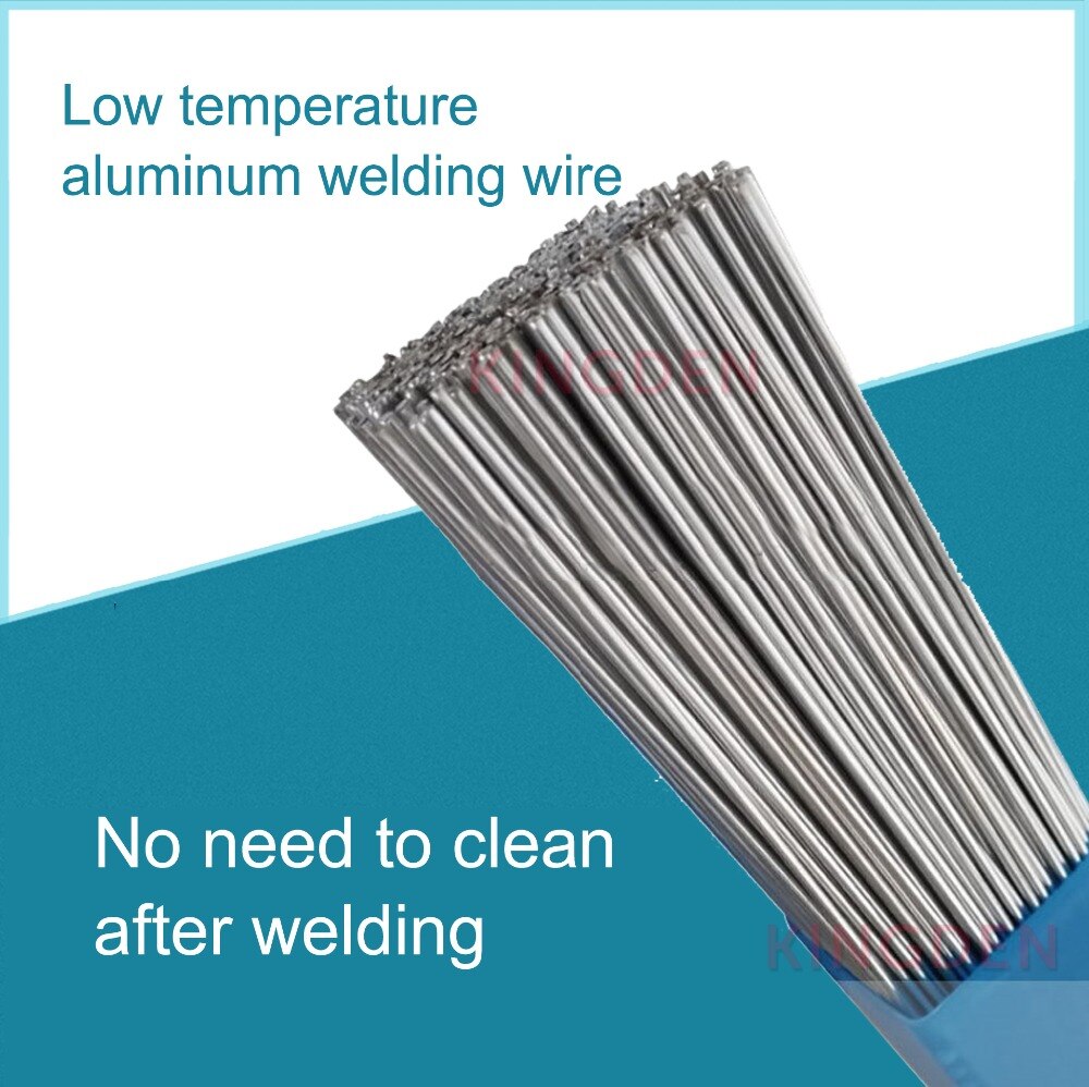 KINGDEN Low temperature cored aluminum welding wire No need aluminum powder Instead of WE53 copper and aluminum