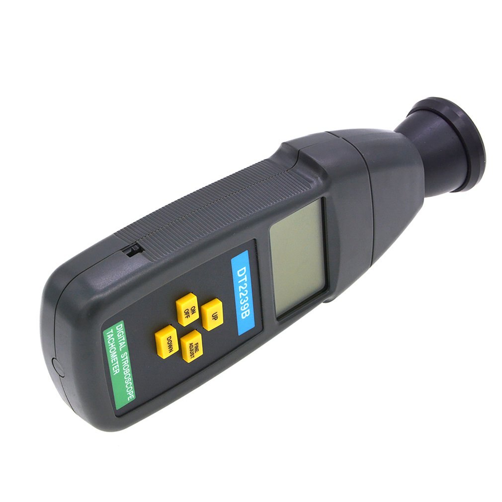 Dt2239b digital lcd beröringsfri blixt stroboskop varvräknare fotoelektrisk varvtalsmätare hastighetsmätare testare
