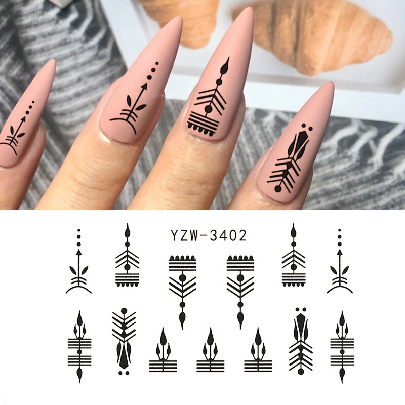 De Stickers Voor Nagels Trucs Eenvoudige Stickers Voor Manicure Diy Nagels Sticker Nagel Folie