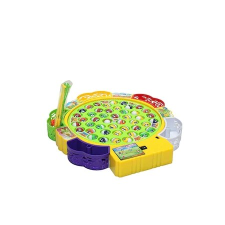 Musical 45 Finny Battery-Powered Fishing and Capture Game Set