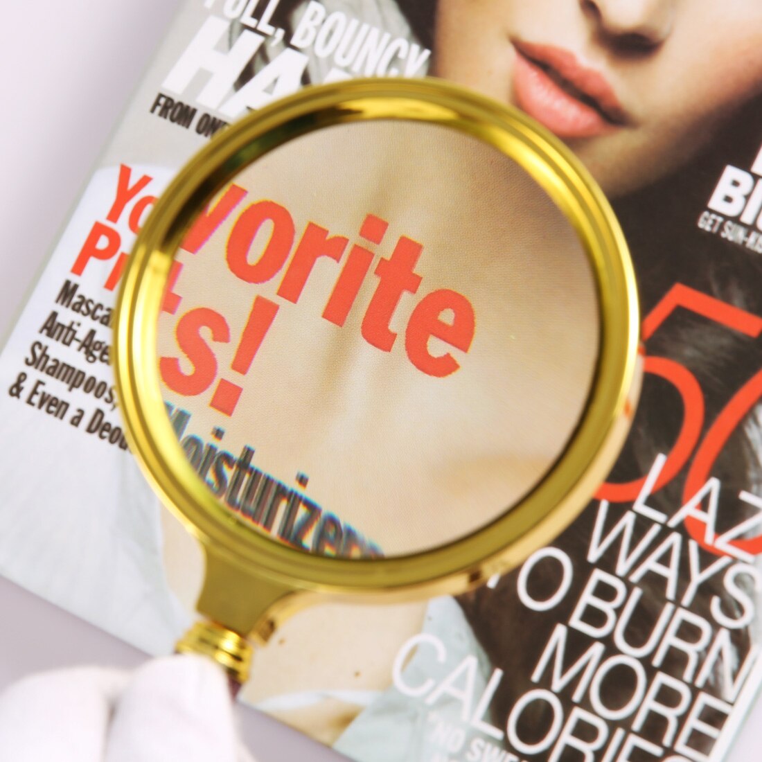 10x Foldable Handheld Magnifier Mini Pocket Microscope Reading Magnifying Glass Lens Jewelry Loupe