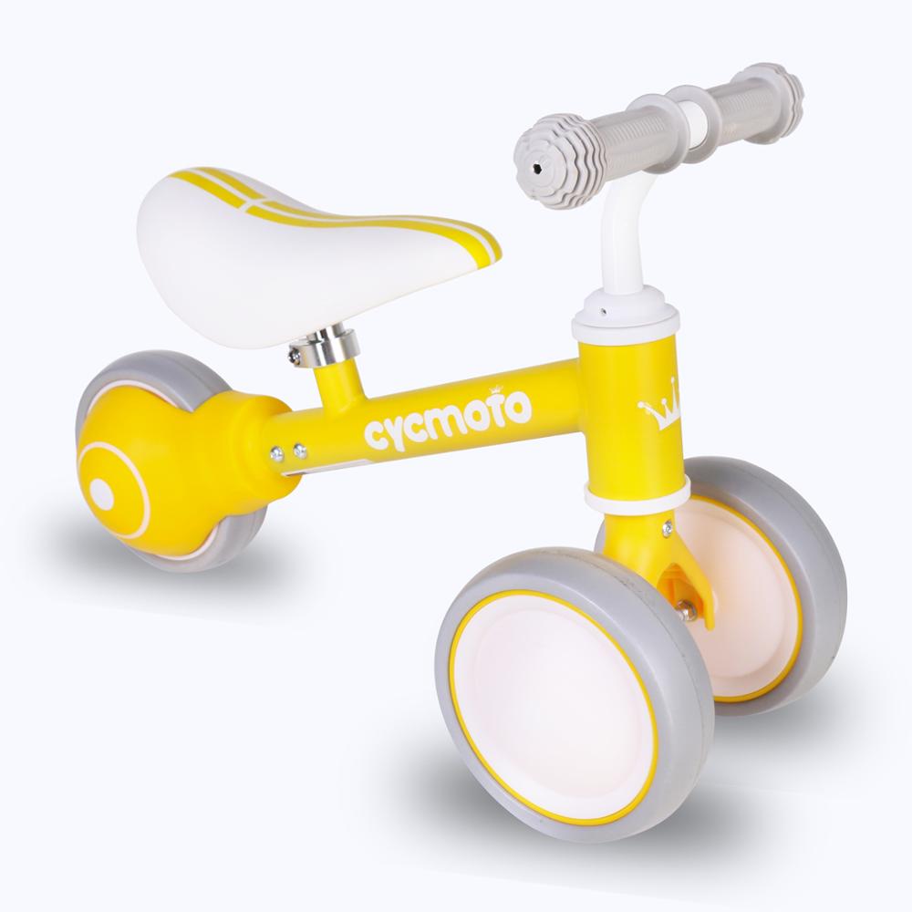 Hiland baby walk scooter balancecykel rollator børn kører på legetøj til 1-3 årige børn til læring gå scooter
