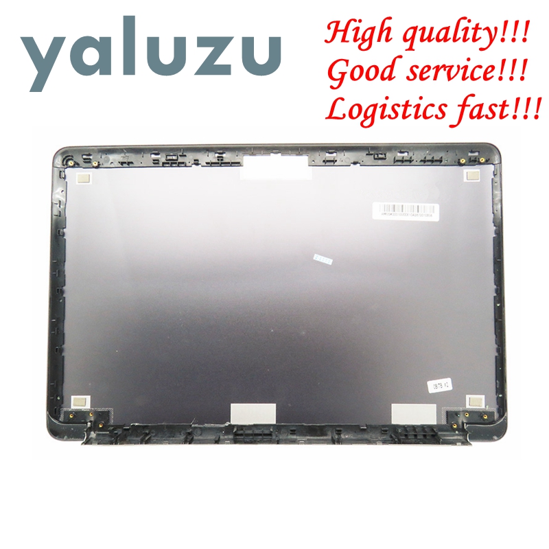 YALUZU 99% Voor Lenovo voor IdeaPad U510 Lcd Rear Top Back Cover AM0SK000100 Screen Case Shell Frame EEN cover grijs