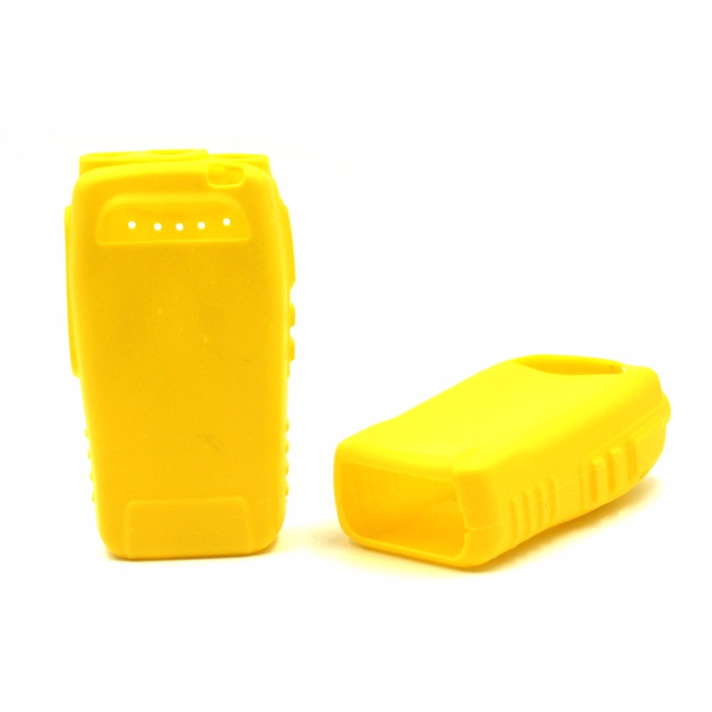 2PCS Radio Silicon Soft Case Cover For Walkie Talkie Baofeng BF-888S 777S 666S Portable Radio