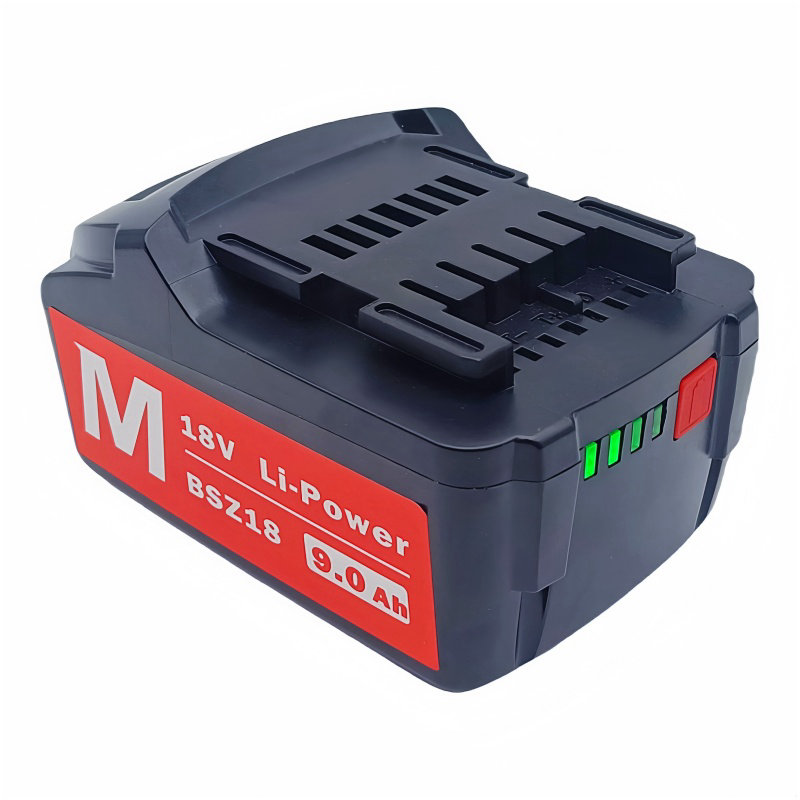 18V 3,0Ah 6,0Ah 9,0Ah Akku für Metabo Akku-Elektrowerkzeug, Ersatz für Metabo 18V 625592000 625591000 Backup-Batterien