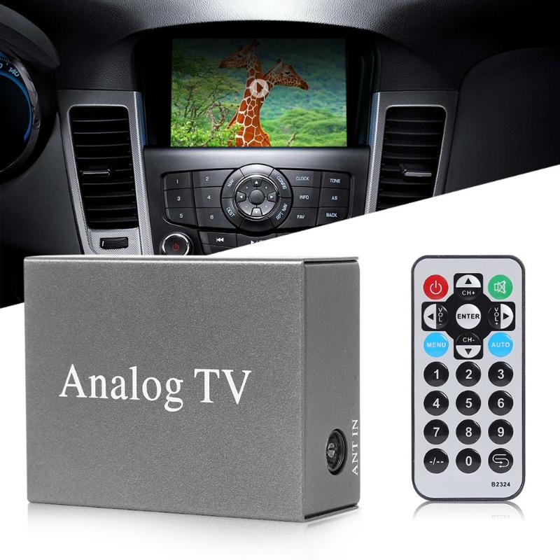 BERLIHEN DVD TV analogique Mobile | Boîte récepteur PAL NTSC pour moniteur de voiture