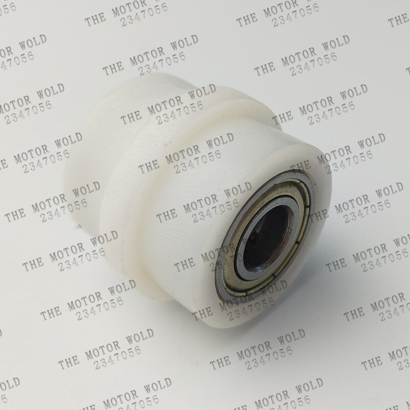 Aandrijfkettingrolspanner fietspoelie wielgeleider voor straat enduro motorfiets motocross atv crf cr xr yz  wr 10mm: Wit