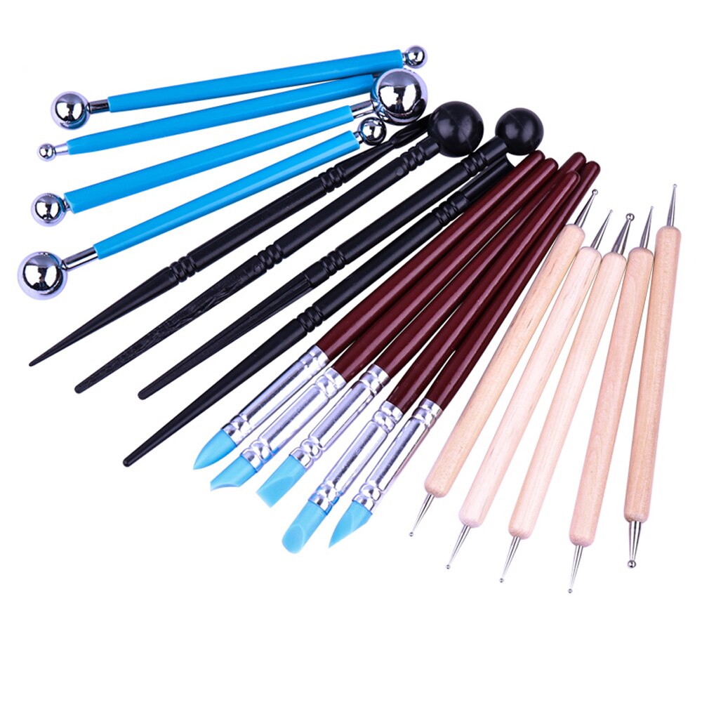 23 Uds Kit de modelado de tallado de puntos, pintura de objeto artístico con Mandala en relieve, juegos para pintar DIY patrón con relieve