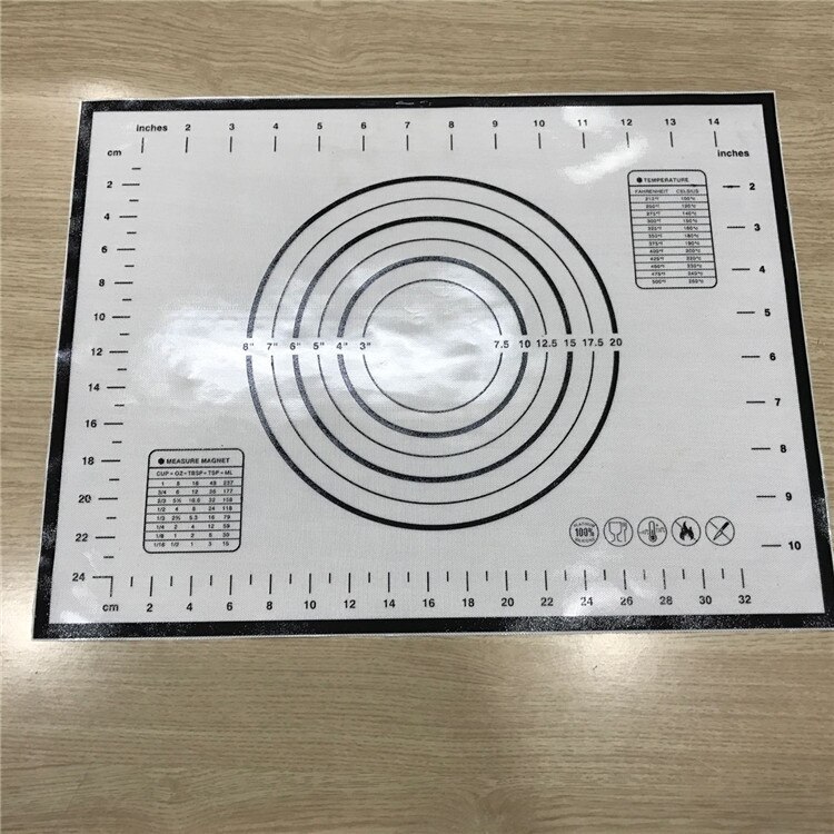 Nonstick Silicone Baking Mat Rolling Dough Mat Oven Liner Cookie Baking Sheet Baking Liner Mat Tools H111