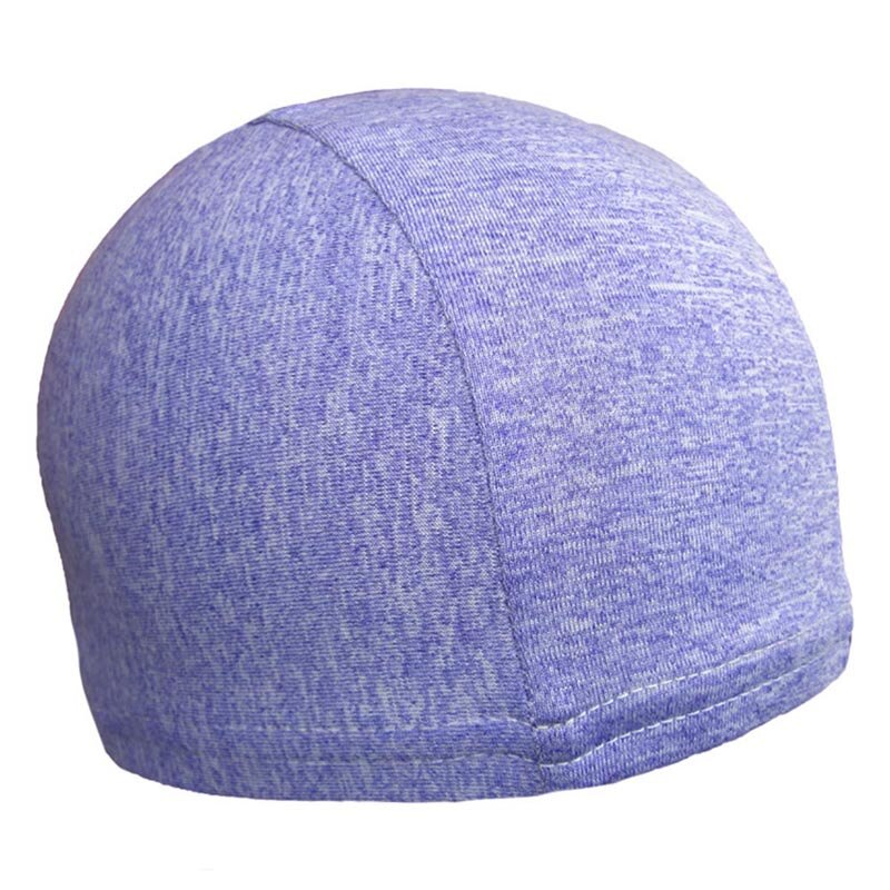 Presto asciutto Ciclismo cap anti-sudore MTB bicicletta Moto Sotto Cappello Casco Della Bicicletta Equitazione Protezione Solare Traspirante Calotta BC0166: viola