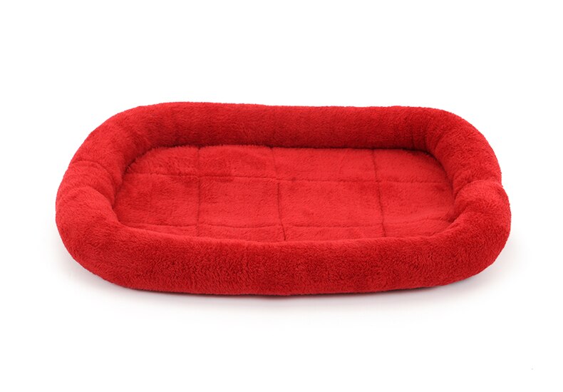 HOOPET Gran Tamaño Cojín Del Animal Doméstico Cama Del Perro Grande Saco de Dormir Cama Golden Retriever Jaula Casa Estera Del Animal Doméstico Estera L Al Por Menor Y Al Por Mayor: Rojo / 150X105