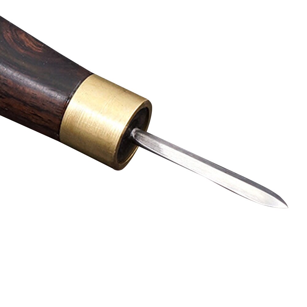 Leathercraft Needle Tool Leather Craft Awl Hand Sewing Tool Leather Edge Slicker Kit Awl Hole Puncher Positioning Drill Tools