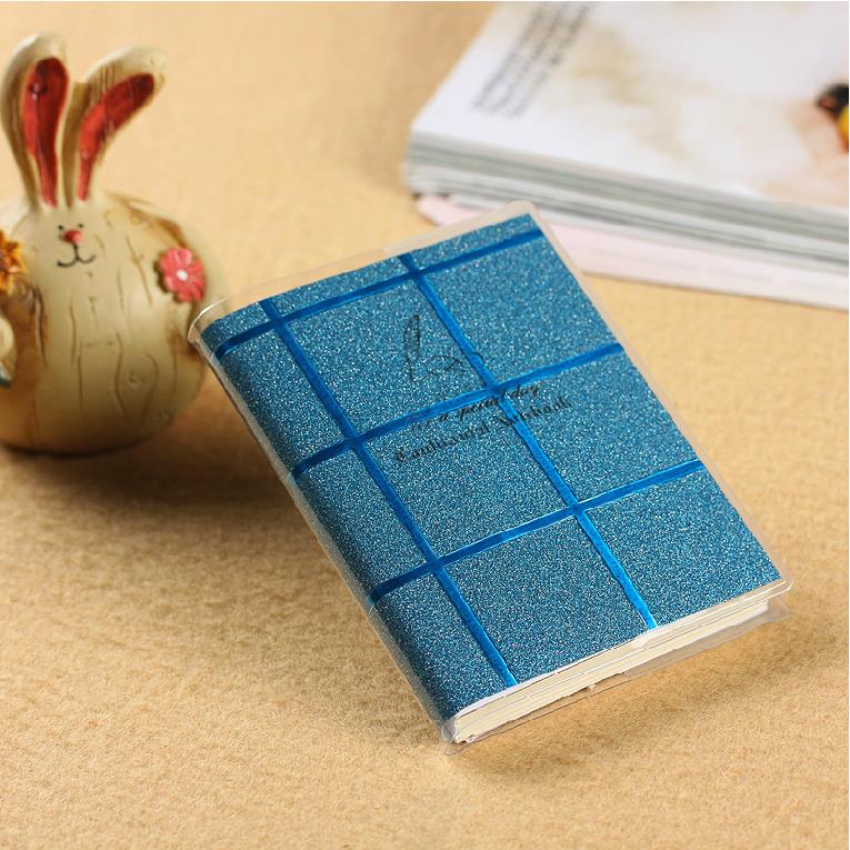 "Twinkle Spark" Mini Journal Notebook Leuke Rubber Cover Dagboek Planner Pocket School Studie Agenda