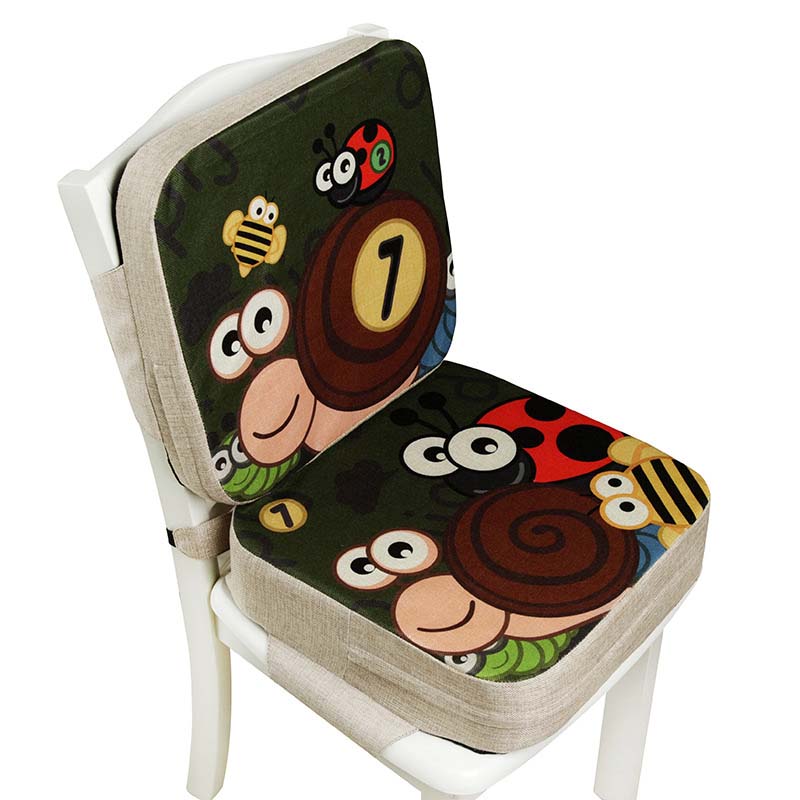 Bébé à manger chaise Booster coussin dessin animé enfants chaise haute coussin de siège chaise rehaussement coussin enfant chaise siège landau coussin de chaise