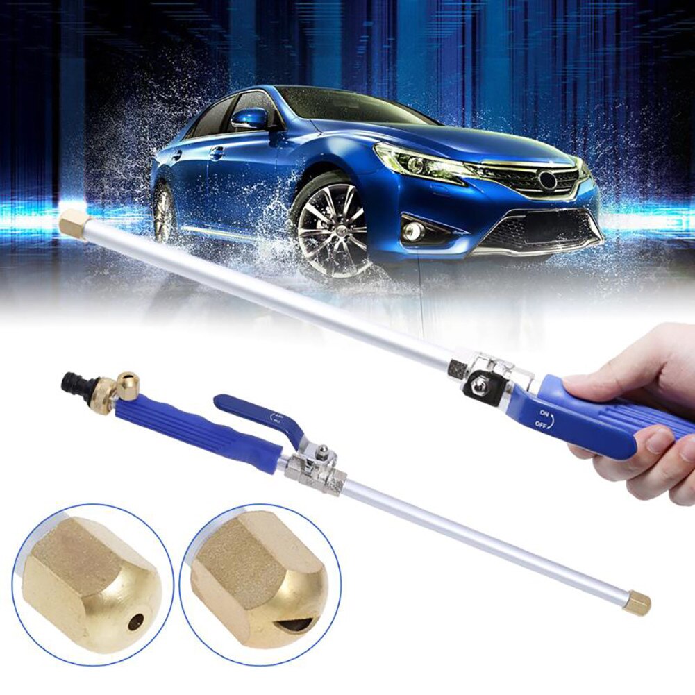 Hydro Jet High Pressure Power Washer Wand High Pressure Water Gun with Nozzle Tips for Car Window Cleaning Garden Accessories