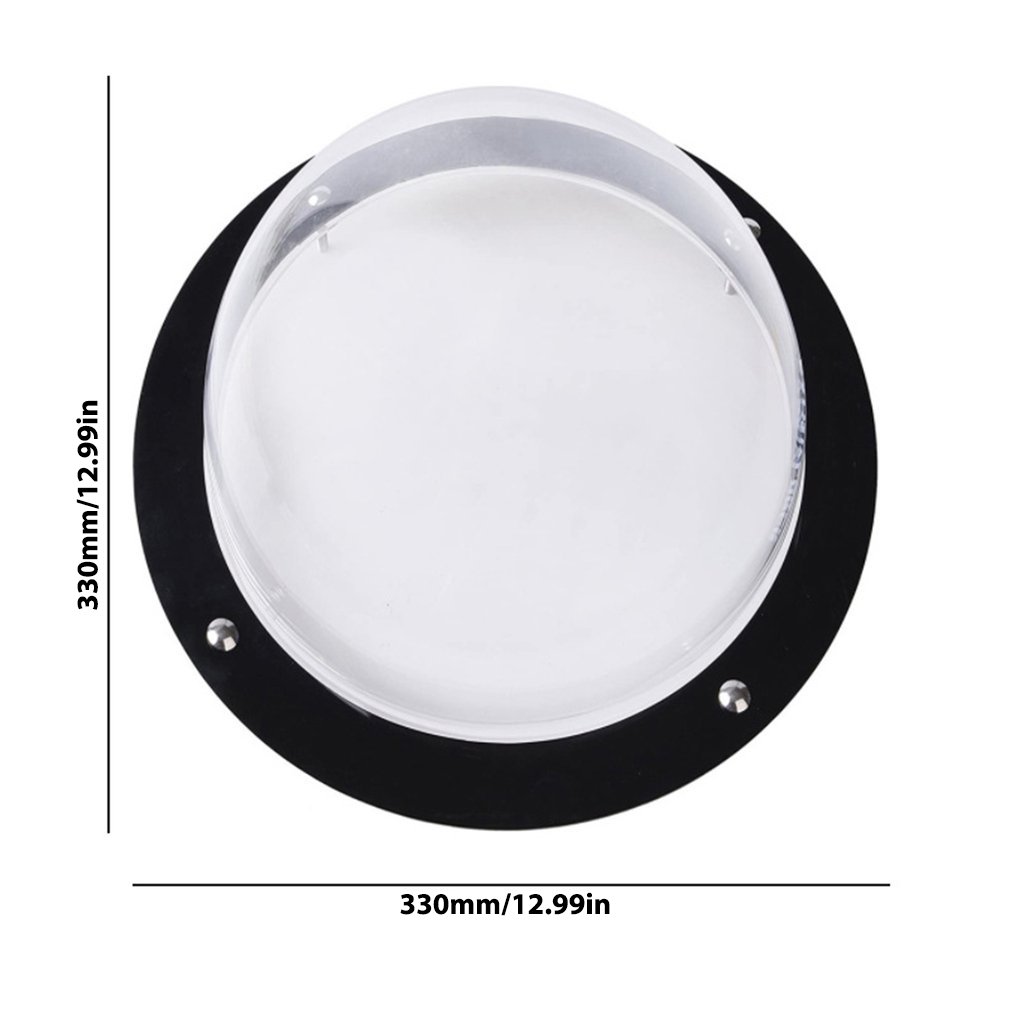 Okno zwierzę domowe pies ogrodzenie okno wyczyść zobacz kopuła zwierzę domowe zerkać okno przezroczyste półokrągłe akrylowe ogrodzenie okno artykuły dla zwierząt