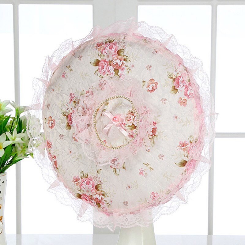 Fan Cover Pastoral Non-woven All-inclusive Electric Fan Circle Fan Dust Cover Protection Case Safety Fan Cover