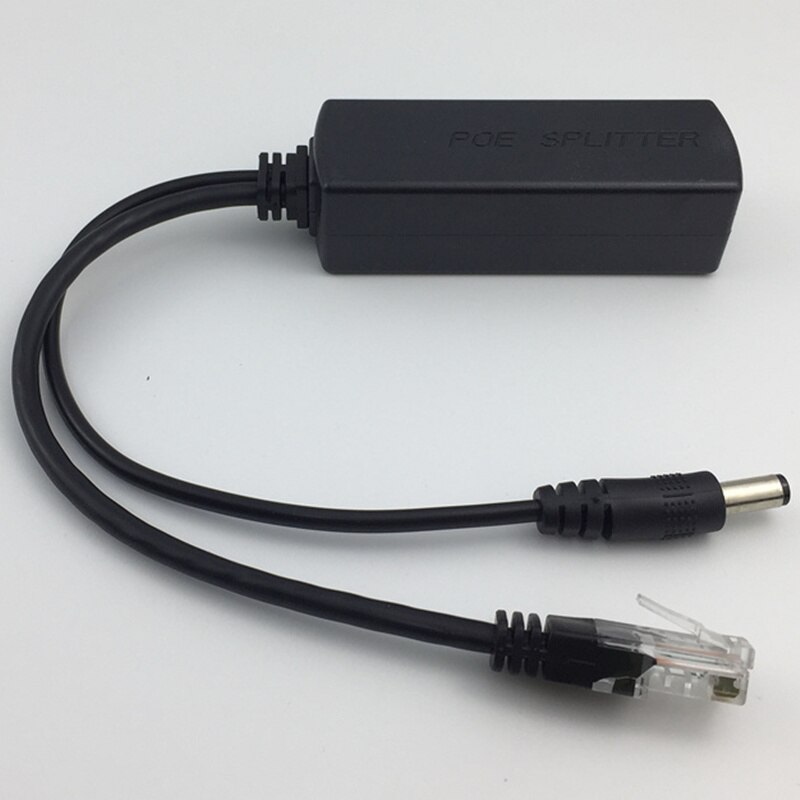 PoE 48V to 12V 1A-2A Splitter Power Over Ethernet IEEE802.3af /at Standard type 10/100Mbps DC 2.1mm * 5.5mm