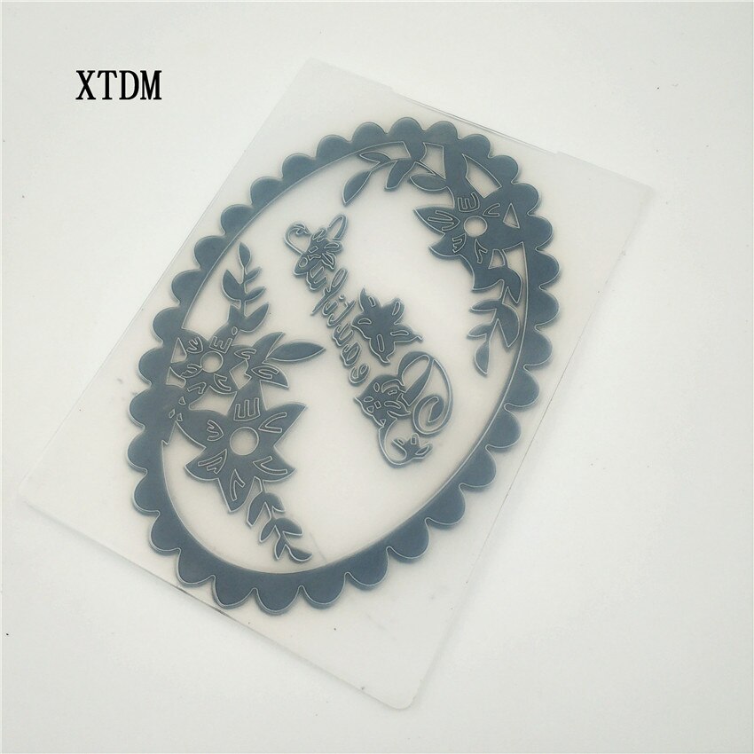 plastic flower lace template craft card making paper card album wedding decoration scrapbooking Emobossing folder