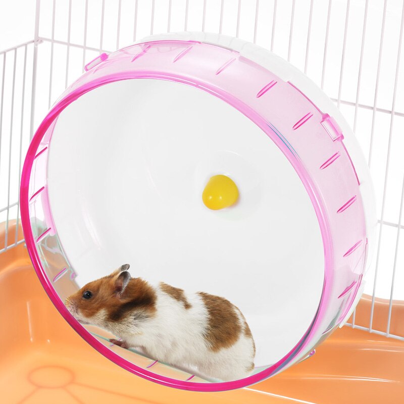 Hamster løbeskive legetøj lydløst roterende jogginghjul kæledyr sportshjul legetøj sdf-skib