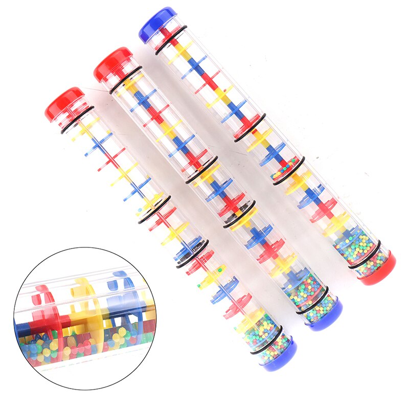 Early Learning Interest Cultivation Mini Rain Stick Rainmaker Shaker Developmental Musical Toy Rhythm For Baby Sound Safe
