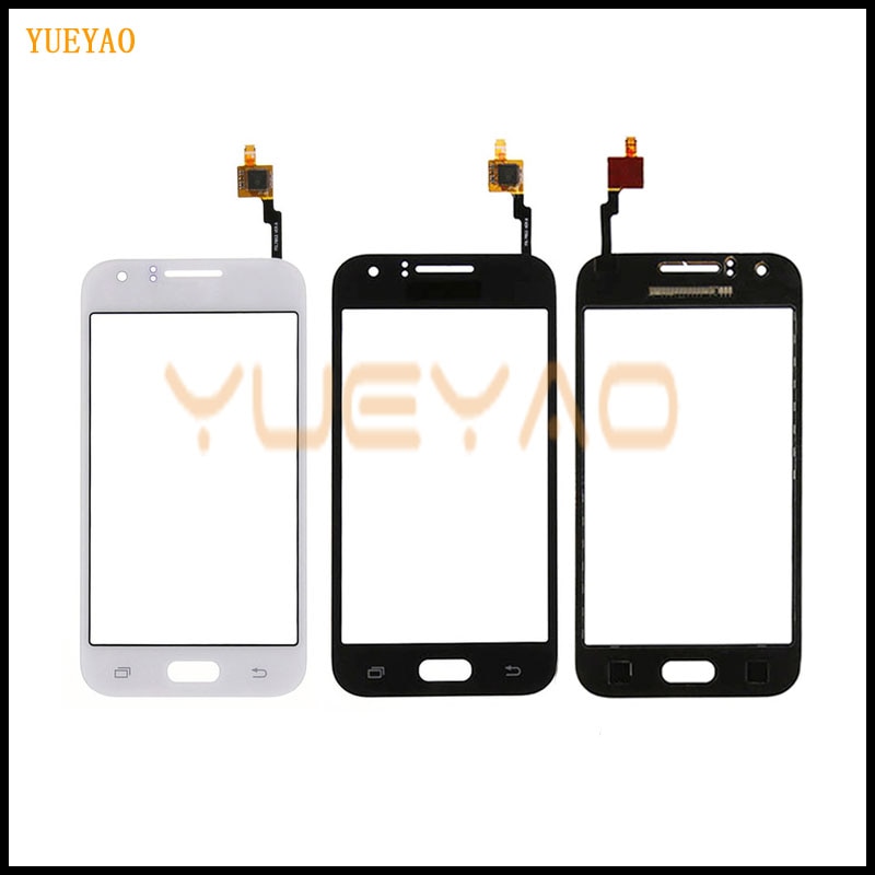 Sensor de Tela De toque Digitador Para Samsung Galaxy J1 2015 J100 J100FN J100H J100F visor Do Painel Lcd Frontal Outer Lente de Vidro cobrir