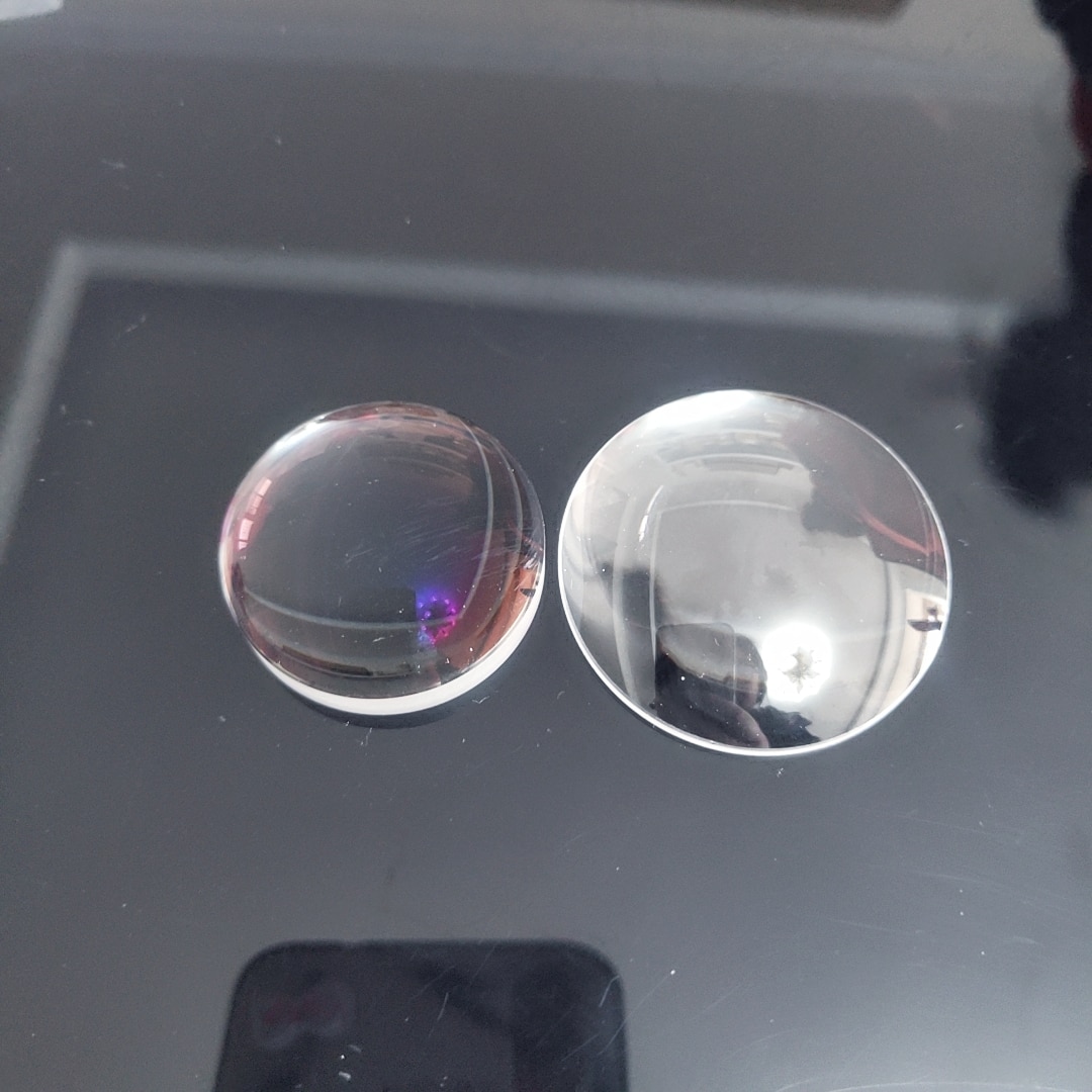 Verre optique K9, lentille de mise au point convexe Plano sphérique multi-diamètres