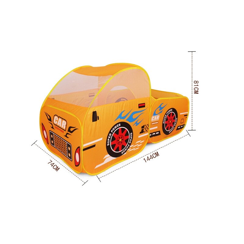 Car Model Play Game House Children Tent Cute Large Play Tents for Kids